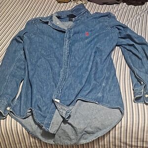 Vintage Ralph Lauren Jean jacket size adult XL